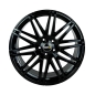 Preview: 9x20 ET47 Twin Monotube Projekt Alufelge schwarz für Mercedes Vito 447